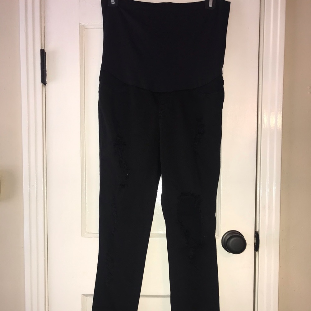 Fashion Nova MATERNITY Glistening Jeans